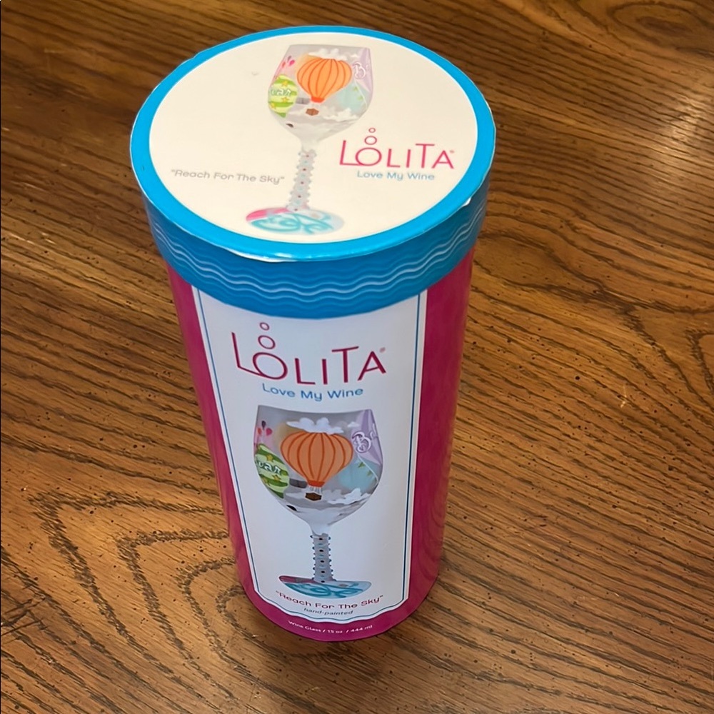 Lolita Graduate Wine Glass -“Reach for the Sky”